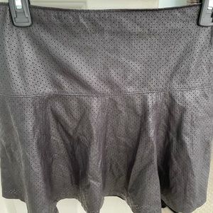 Club Monaco faux leather mini skirt